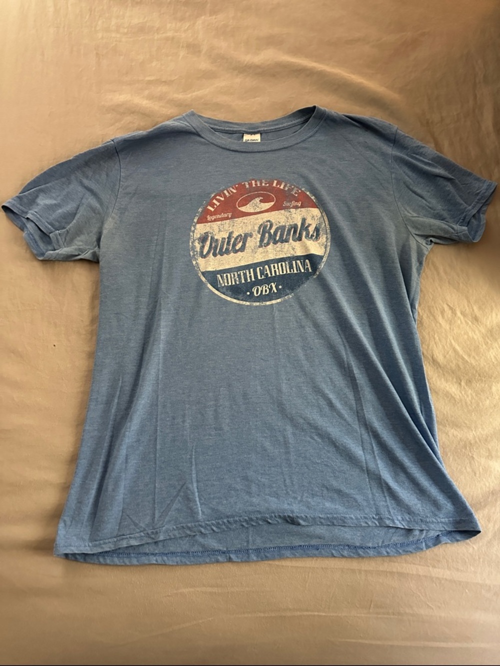 Outer Banks North Carolina Graphic Tee - Blue